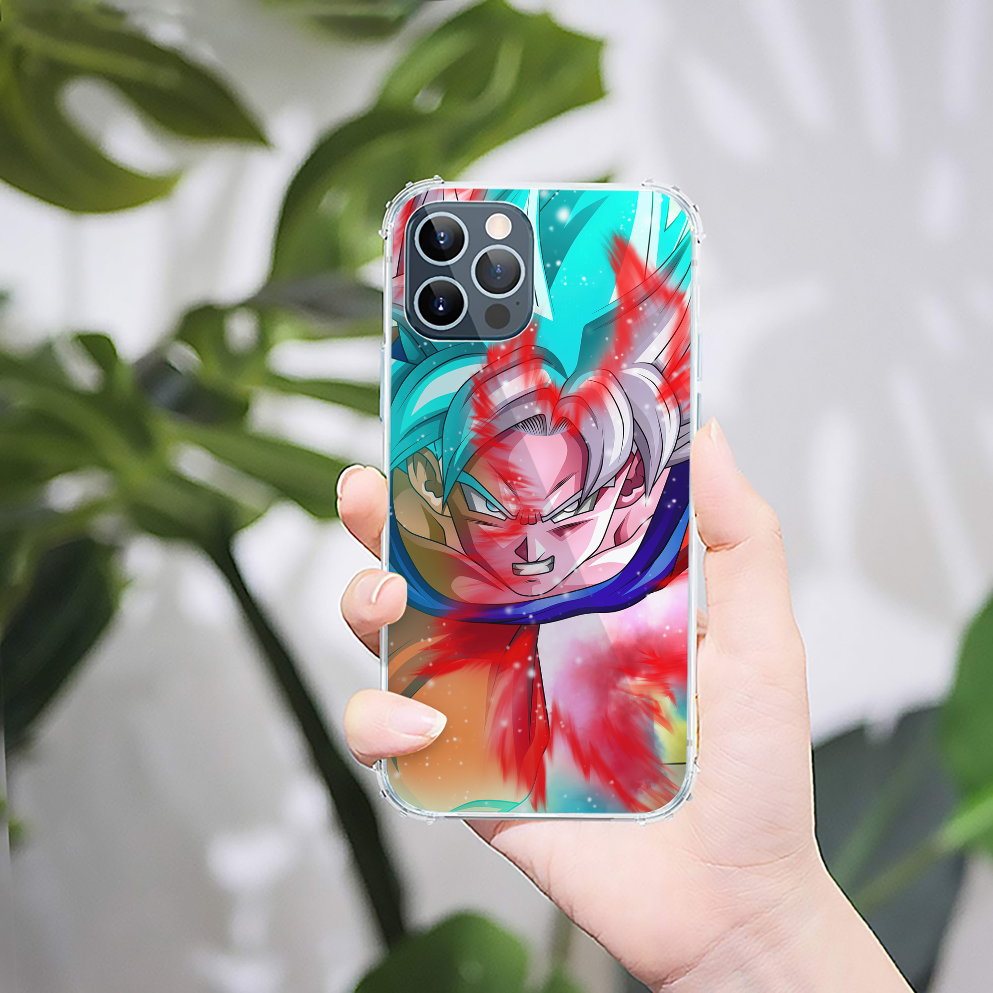 （画像用） ドラゴンボール DRAGON BALL 【iPhone 12シリーズ対応】透明スマホケース（クリアソフトケース）